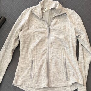 Lululemon Athletica Light Gray Jacket